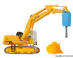 Kibri H0 - 11271 - H0 LIEBHERR 974 mit Abbruchmeißel und Schutzkäfig - Artikelbild