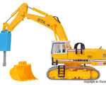 Kibri H0 - 11271 - H0 LIEBHERR 974 mit Abbruchmeißel und Schutzkäfig - Artikelbild