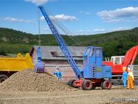 Kibri H0 - 11281 - H0 FUCHS Mobilseilbagger 301