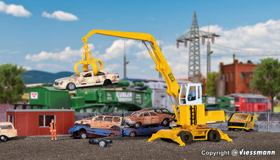 Kibri H0 - 11282 - H0 LIEBHERR 934 Umschlaggerät - Artikelbild