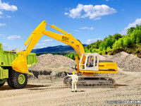 Kibri H0 - 11285 - H0 LIEBHERR R934 Litronic Hydraulikbagger