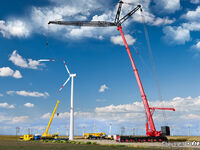 Kibri H0 - 13005 - H0 LIEBHERR LTM 1400 mit Wippspitze