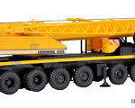 Kibri H0 - 13012 - H0 LIEBHERR Teleskopkran 1120 mit Gitterspitze - Artikelbild