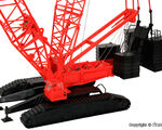 Kibri H0 - 13013 - H0 LIEBHERR Raupenkran mit Gittermast - Artikelbild