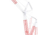 Kibri H0 - 13016 - H0 LIEBHERR LG 1800 Spacelifter - Artikelbild
