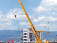 Kibri H0 - 13034 - H0 LIEBHERR 1400 Mobilkran WIESBAUER