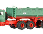 Kibri H0 - 14036 - H0 MAGIRUS DEUTZ mit MEILLER Kippsattelauflieger - Artikelbild