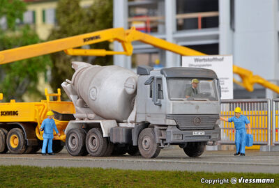 Kibri H0 - 14062 - H0 MB ACTROS 3-achs Betonmischer - Artikelbild