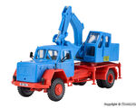 Kibri H0 - 14130 - H0 MAGIRUS Eckhauber mit Baggeraufbau - Artikelbild