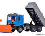 Kibri H0 - 15006 - H0 MB ACTROS mit Schneepflug und Streugerät - Artikelbild