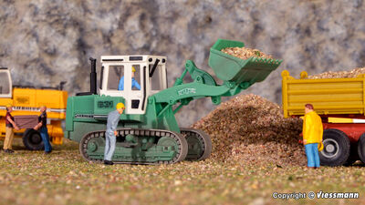 Kibri H0 - 15205 - H0 LIEBHERR Raupe 631 SchwarzBau - Artikelbild