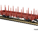Kibri H0 - 16202 - H0 Niederbordwagen, braun - Artikelbild