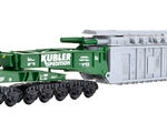 Kibri H0 - 16500 - H0 Schienentiefladewagen MAN Uaai 687.9 mit Transformator Spedition KÜBLER - Artikelbild