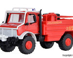 Kibri H0 - 18270 - H0 Feuerwehr UNIMOG Waldbrandlöschfahrzeug - Artikelbild