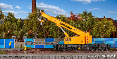 Kibri H0 - 26000 - H0 Teleskopkran GOTTWALD GS 100.06 T, Fertigmodell - Artikelbild