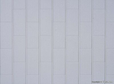 Kibri H0 - 34148 - H0 Blechdachplatte, L ca. 20 x B 12 cm - Artikelbild