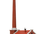 Kibri Z - 36605 - Z Kesselhaus mit Kamin - Artikelbild