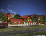 Kibri Z - 36703 - Z Bahnhof Château d´Oex - Artikelbild