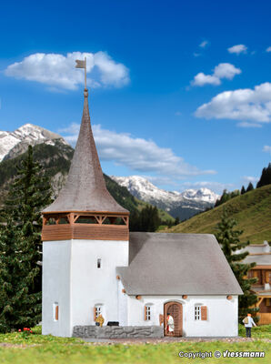 Kibri N - 37031 - N Dorfkirche Sertig - Artikelbild