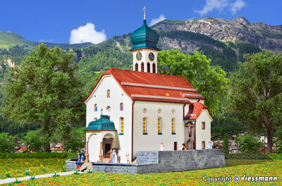 Kibri N - 37032 - N Kirche Wassen - Artikelbild
