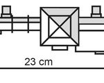 Kibri N - 37108 - N Wehrturm mit Mauer in Rothenburg - Artikelbild