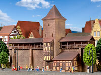 Kibri N - 37108 - N Wehrturm mit Mauer in Rothenburg