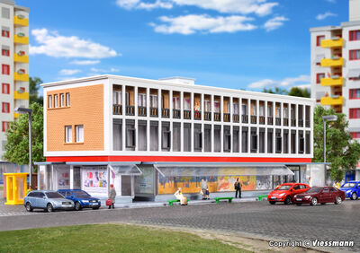 Kibri N - 37121 - N Geschäftshaus - Artikelbild