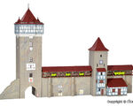 Kibri N - 37362 - N Stadtmauer mit Fachwerkturm - Artikelbild