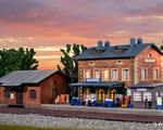Kibri N - 37396 - N Bahnhof Rauenstein mit Güterschuppen - Artikelbild
