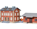 Kibri N - 37396 - N Bahnhof Rauenstein mit Güterschuppen - Artikelbild