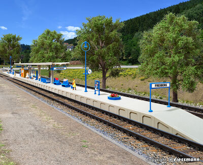 Kibri N - 37503 - N Bahnsteig Freiberg - Artikelbild