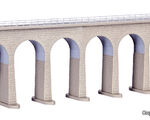 Kibri N - 37663 - N/Z Ravenna-Viadukt mit Eisbrecherfundamenten, eingleisig - Artikelbild