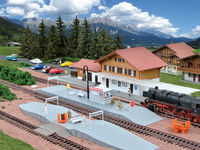 Kibri N - 37755 - N Deko-Set Rund um den Bahnsteig
