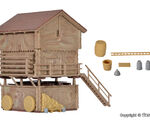Kibri H0 - 38035 - H0 Stall und Stadel - Artikelbild