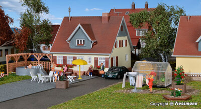 Kibri H0 - 38100 - H0 Deko-Set Rund ums Haus - Artikelbild