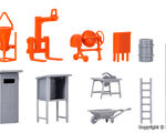 Kibri H0 - 38140 - H0 Deko-Set Baustellenzubehör - Artikelbild
