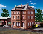 Kibri H0 - 38199 - H0 Bahnbetriebsgebäude inkl. Hausbeleuchtungs- Startset - Artikelbild