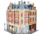 Kibri H0 - 38295 - H0 Stadthaus mit Figur und Hausbeleuchtung **Auslauf** - Artikelbild