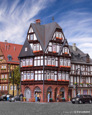 Kibri H0 - 38450 - H0 Fachwerkstadthaus - Artikelbild
