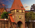 Kibri H0 - 38470 - H0 Fachwerkturm mit Tor - Artikelbild