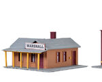 Kibri H0 - 38504 - H0 Westernhäuser Ensemble Marshall - Artikelbild