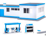 Kibri H0 - 38541 - H0 ARAL Tankstelle - Artikelbild