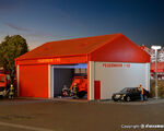 Kibri H0 - 38542 - H0 Kleine Feuerwehrgarage - Artikelbild