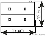 Kibri H0 - 38542 - H0 Kleine Feuerwehrgarage - Artikelbild