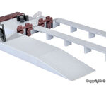 Kibri H0 - 38620 - H0 Deko-Set Laderampen mit Kran - Artikelbild