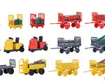 Kibri H0 - 38646 - H0 Deko-Set Gepäckwagen - Artikelbild