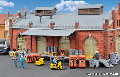 Kibri H0 - 38647 - H0 Deko-Set Kleincontainer und Ladegut - Artikelbild