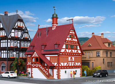 Kibri H0 - 38906 - H0 Rathaus in Maichingen - Artikelbild