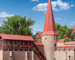 Kibri H0 - 38915 - H0 Stadtmauer mit Rundturm in Weil - Artikelbild