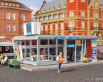 Kibri H0 - 39008 - H0 Moderner Kiosk inkl. LED-Beleuchtung - Artikelbild